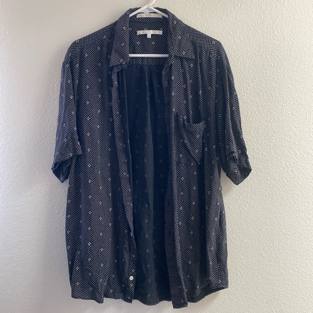 Vintage Perry Ellis silk shirt